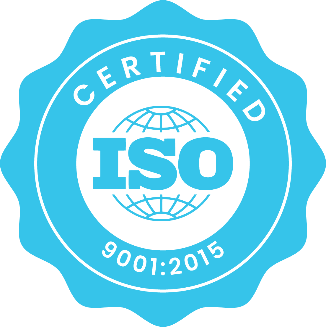 ISO 9001:2015 certified